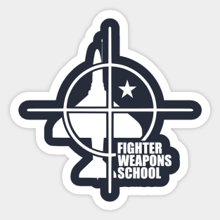 A-4 Skyhawk Fighter Weapons School Sticker